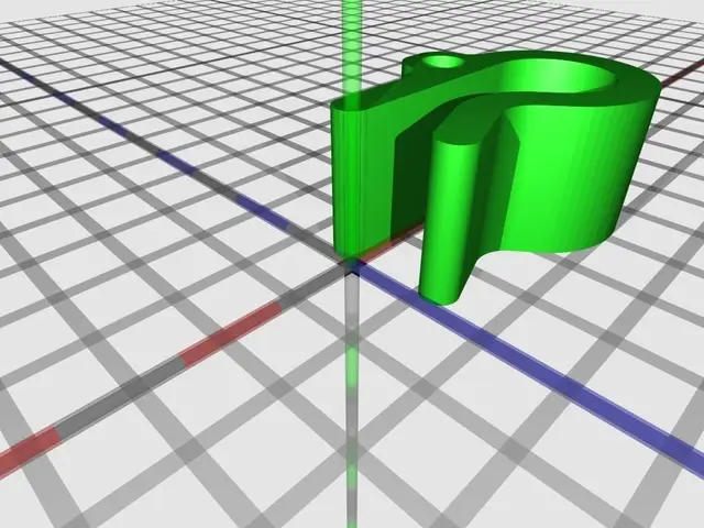 Filament Clip — modelo 3D