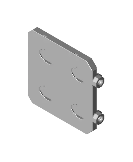 4x4 MU - Simple Bolt-Locked Shelf — modelo 3D
