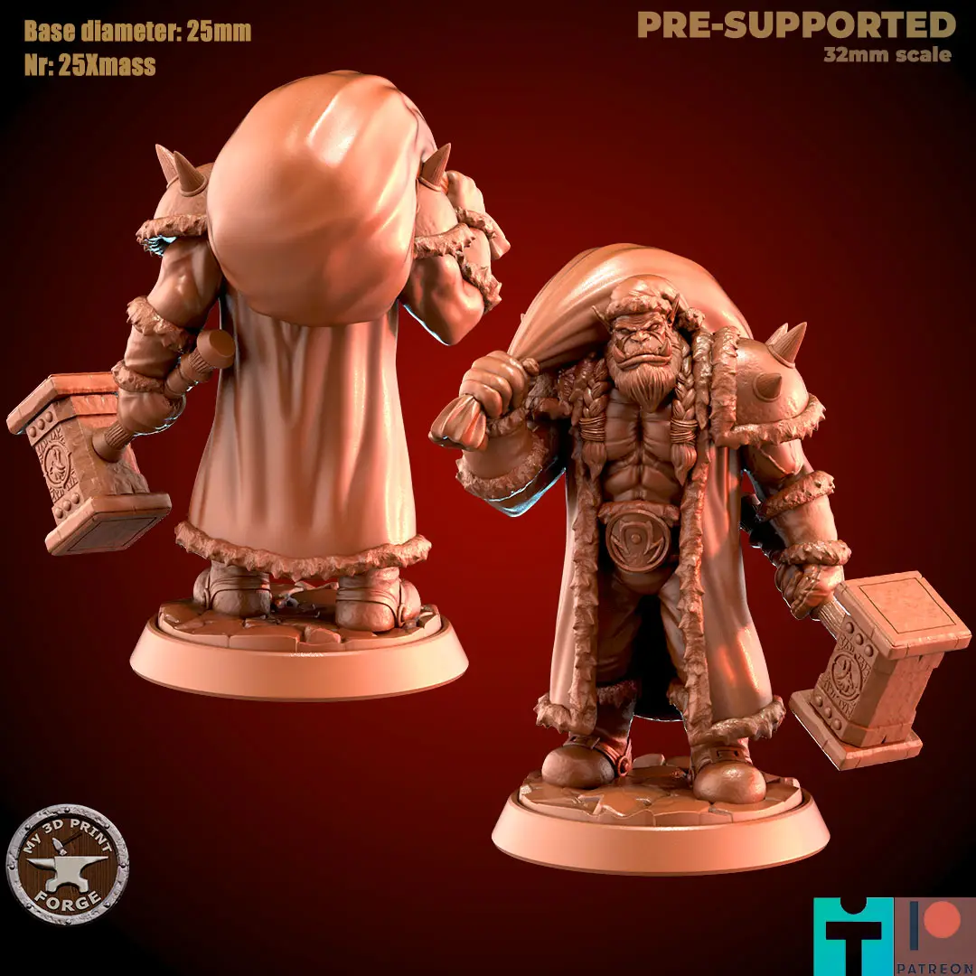Orc Santa Free — modelo 3D
