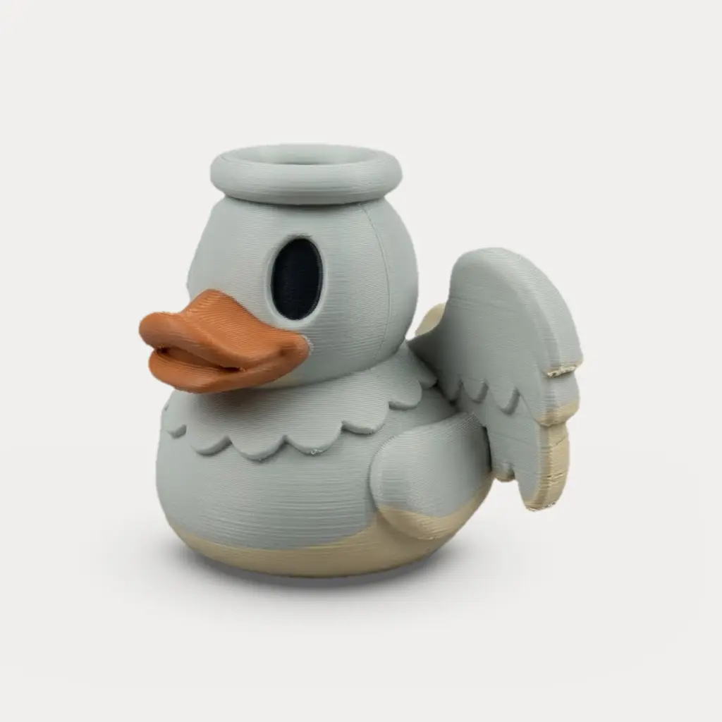 Phantom Angel Rubber Duck - Halloween Figurine — modelo 3D