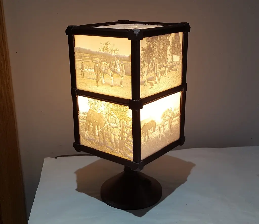Lithophane Lamp — modelo 3D