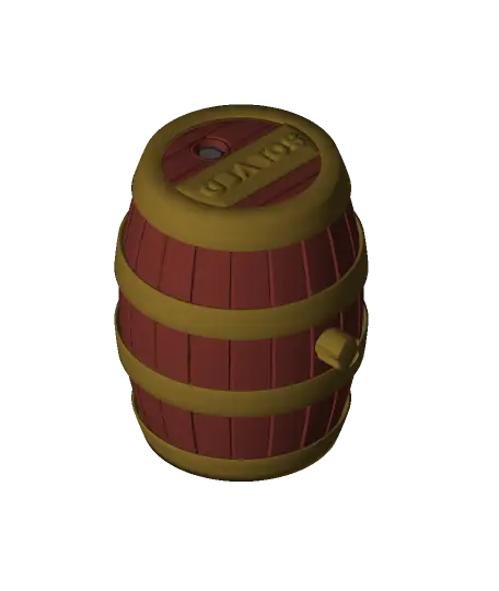 Mini Barrel Cooper's Puzzle Box — modelo 3D