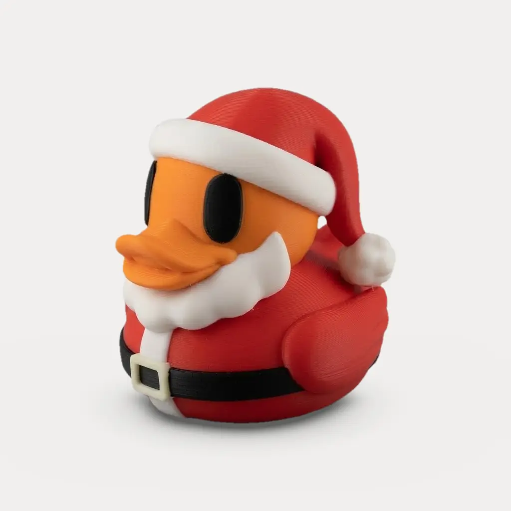 Santa Claus Rubber Duck - Christmas Figurine — modelo 3D
