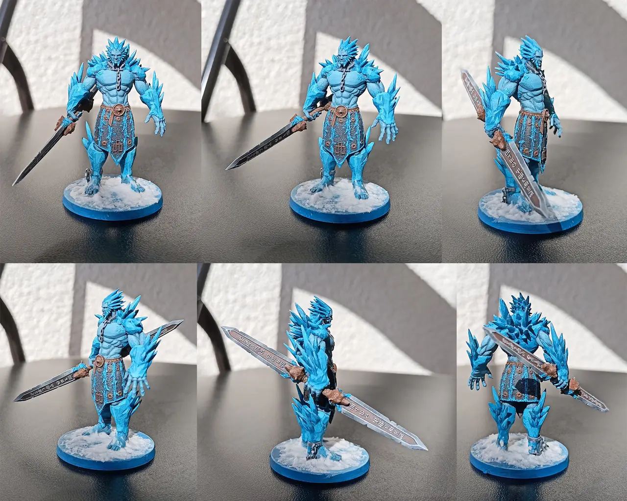 Mraz, god of winter (pre-supported) 28mm scale — modelo 3D