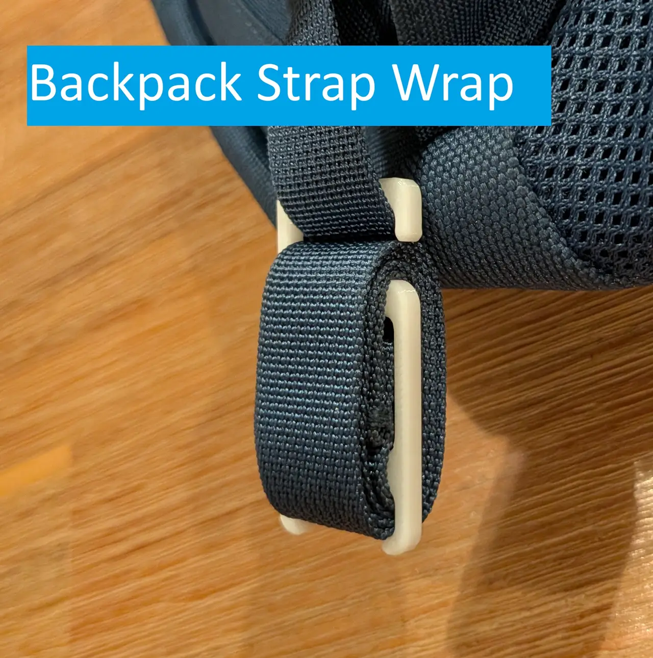 Backpack Strap wrap — modelo 3D