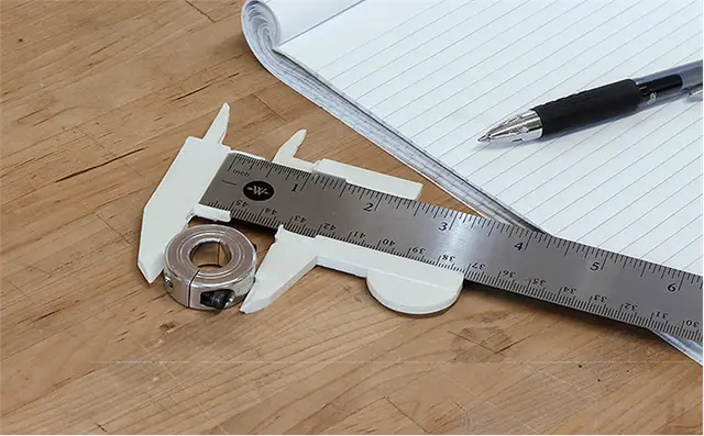 Caliper — modelo 3D