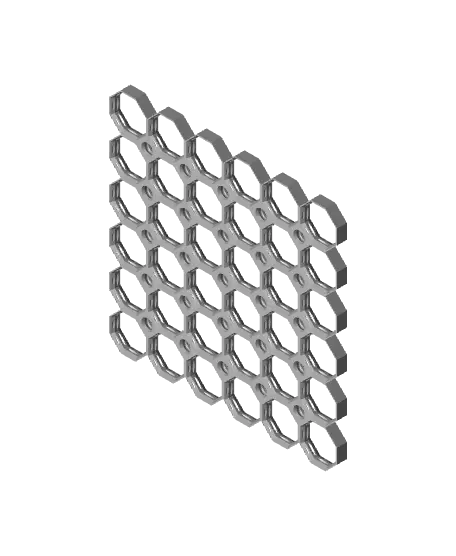 6x6 Multiboard Corner Legacy Tile — modelo 3D