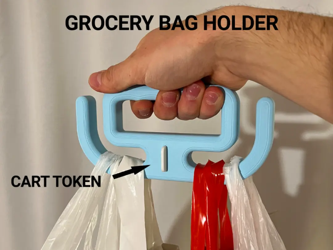 Grocery Bag Holder — modelo 3D