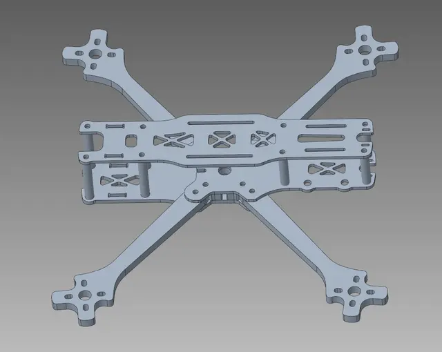 COMPLETE TBS Source One V5 CAD MODEL STEP — modelo 3D