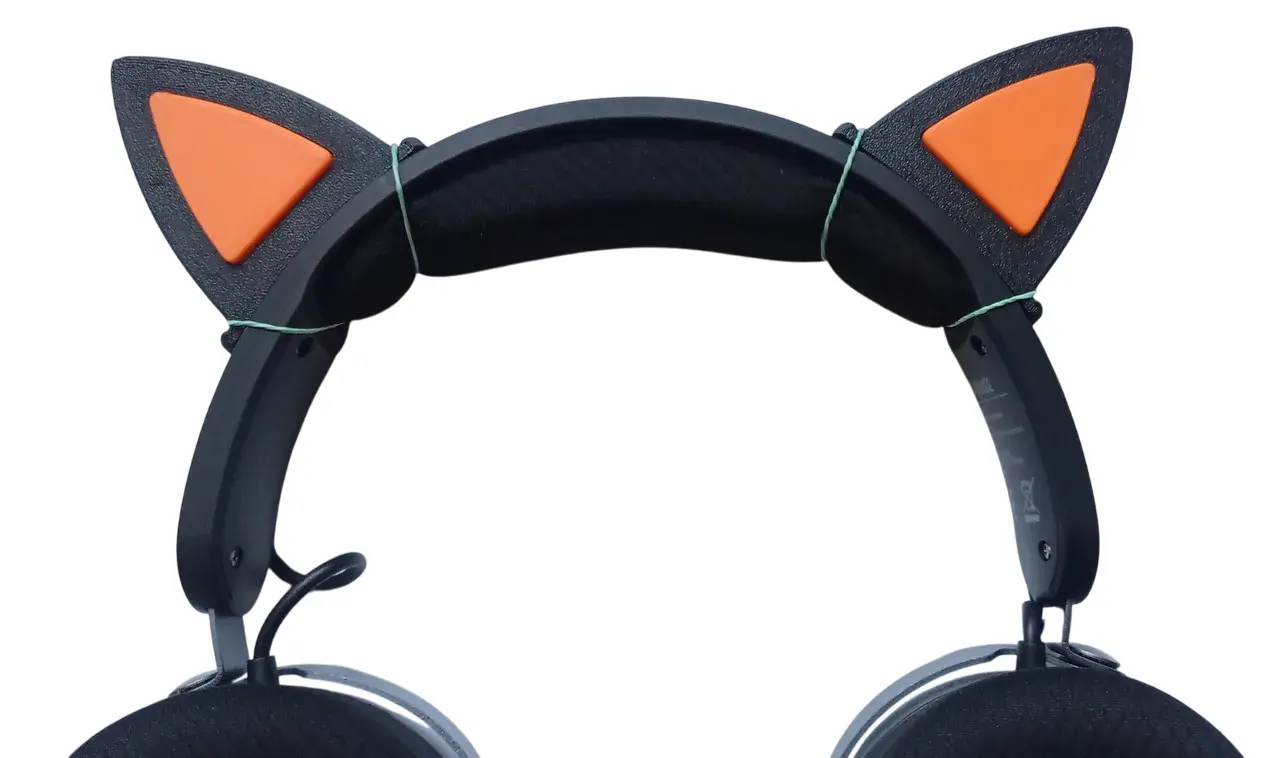 Headphone Cat Ears — modelo 3D