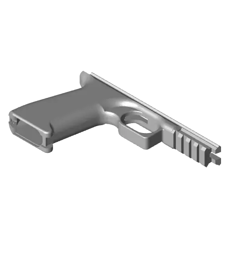Mag Fed Mini Rubber Band Gun — modelo 3D