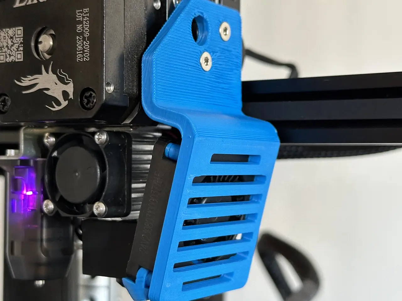 Ender 3 V3 SE Lightweight Fan Shroud — modelo 3D