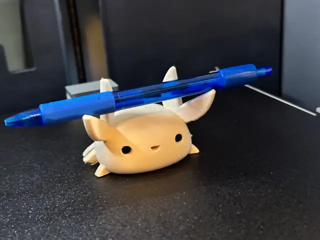 Cute Crab Pen Holder (& Painted for AMS) — modelo 3D