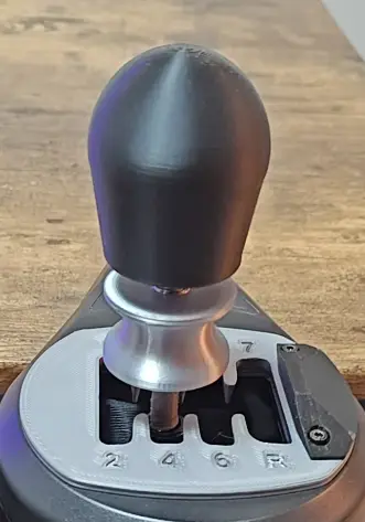 Thrustmaster TH8S Reverse and 7th gear lockout mod + knob — modelo 3D