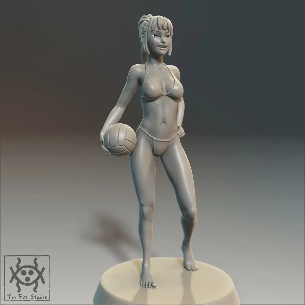 Beach Volleyball — modelo 3D