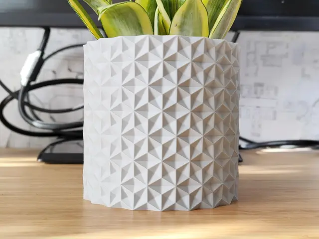 Mosaic Plant pot and Planter - Vase mode design — modelo 3D