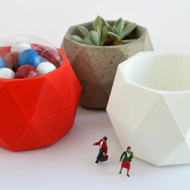Bucky Bowls — modelo 3D
