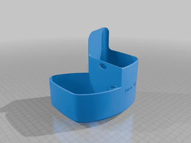 Milk system rinse container for a Jura S8 coffee machine — modelo 3D