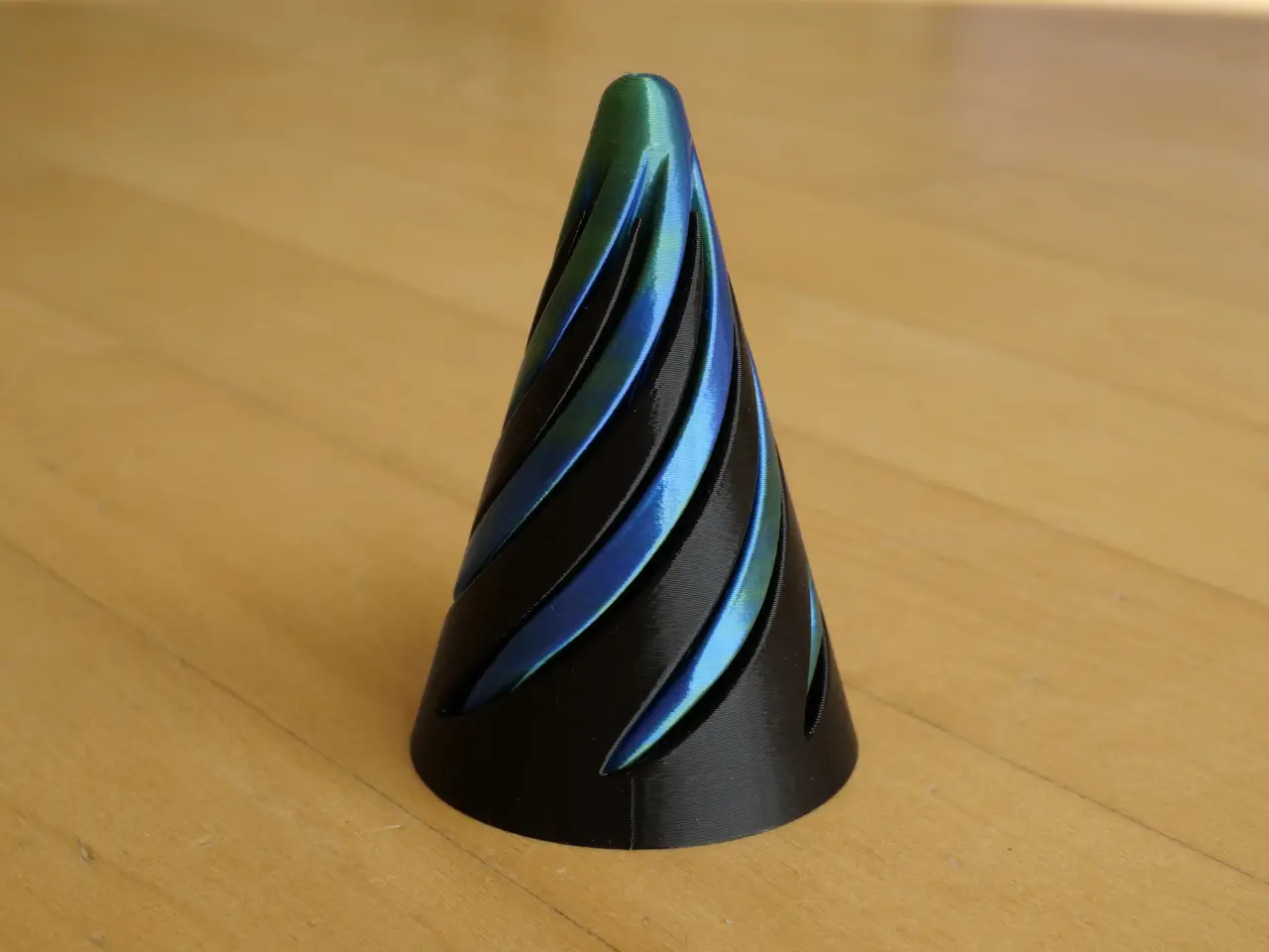 Spiral Cone Fidget — modelo 3D
