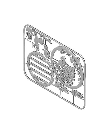 Kit Card - Christmas Bauble — modelo 3D