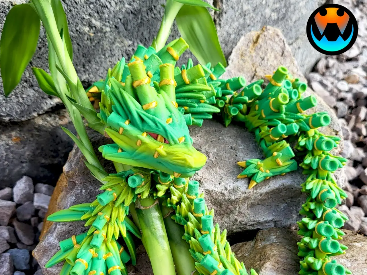 Bamboo Dragon Cinderwing3D X BambuLab — modelo 3D