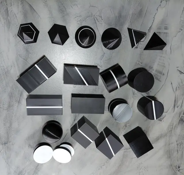 Kit "solides coupés" — modelo 3D