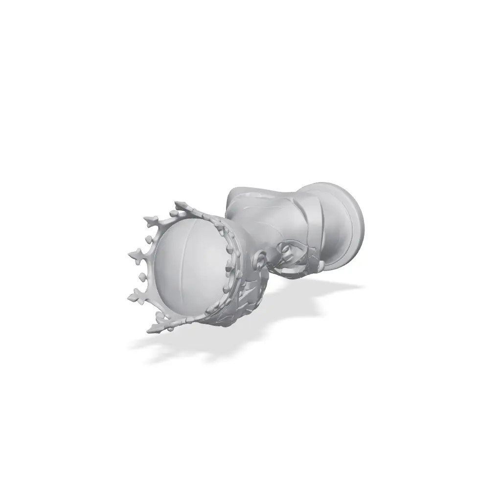 KING Biomechanical - 6 Chess Set.stl — modelo 3D