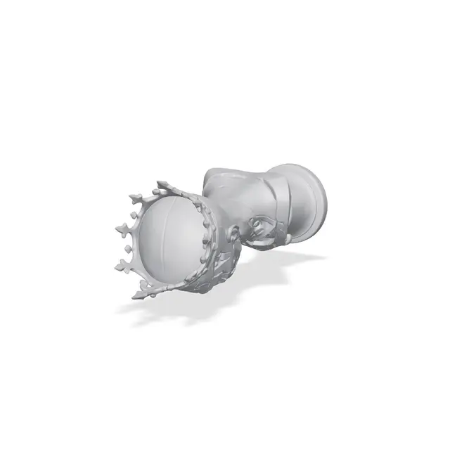 KING Biomechanical - 6 Chess Set.stl — modelo 3D