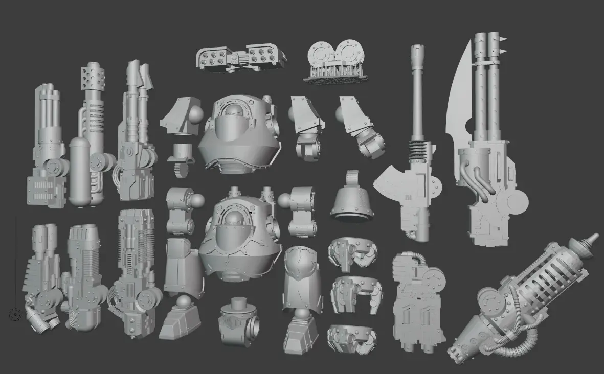 Builder of contempt — modelo 3D