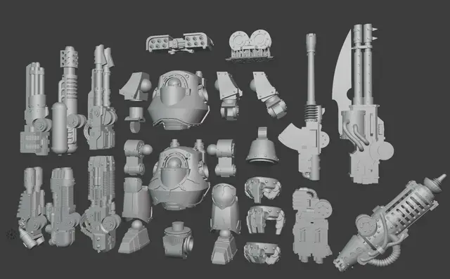 Builder of contempt — modelo 3D