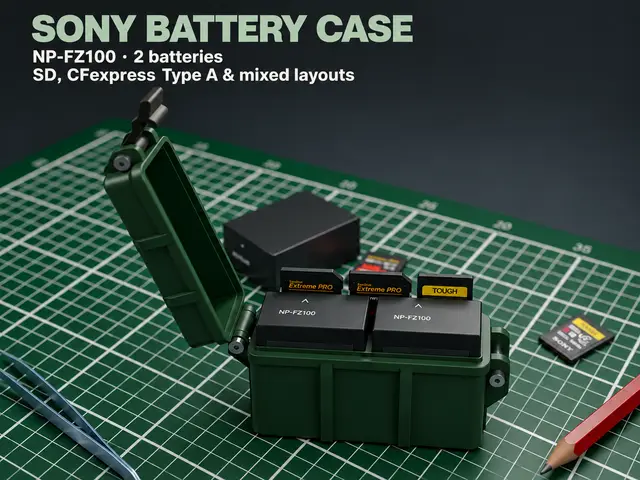 Sony NP-FZ100 Rugged Battery & Memory Card Case — modelo 3D