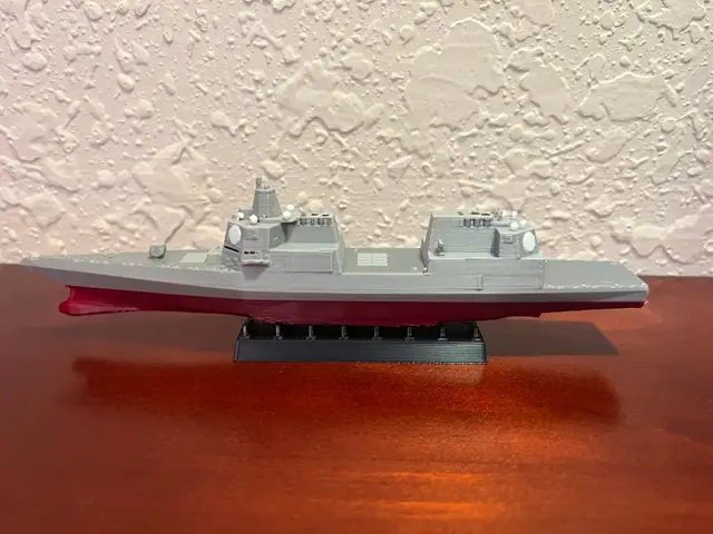 United States DDG(X) Destroyer — modelo 3D