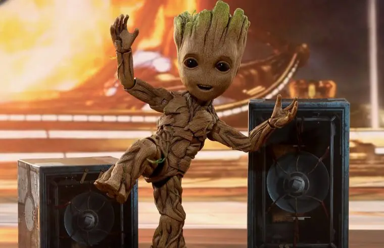 articulated and static groot — modelo 3D