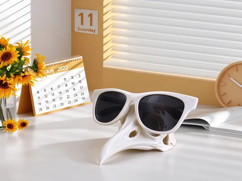 鹰头骨眼镜架 — modelo 3D