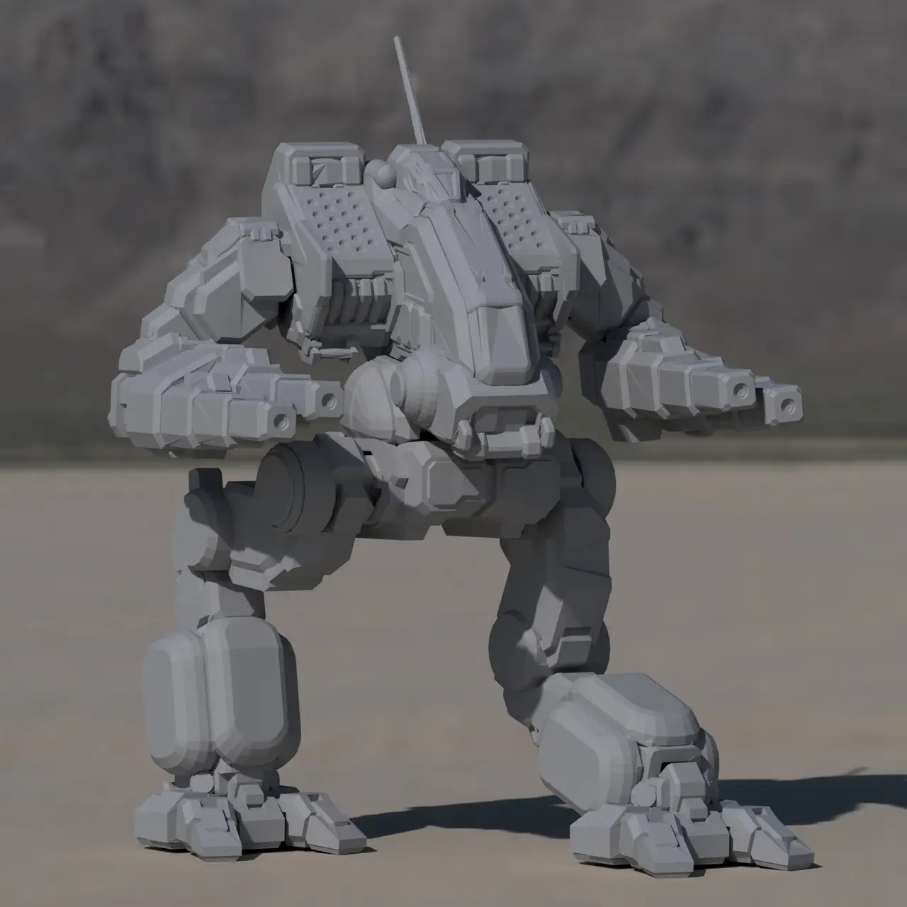 Mad Dog Prime, aka Vulture for Battletech — modelo 3D