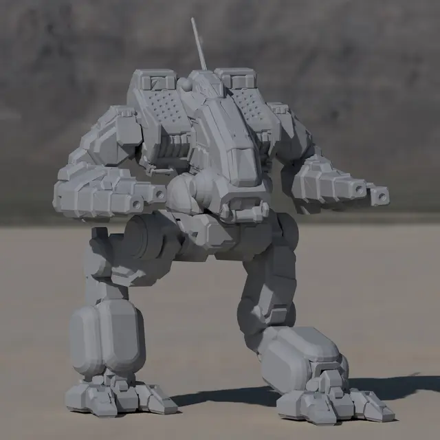 Mad Dog Prime, aka Vulture for Battletech — modelo 3D