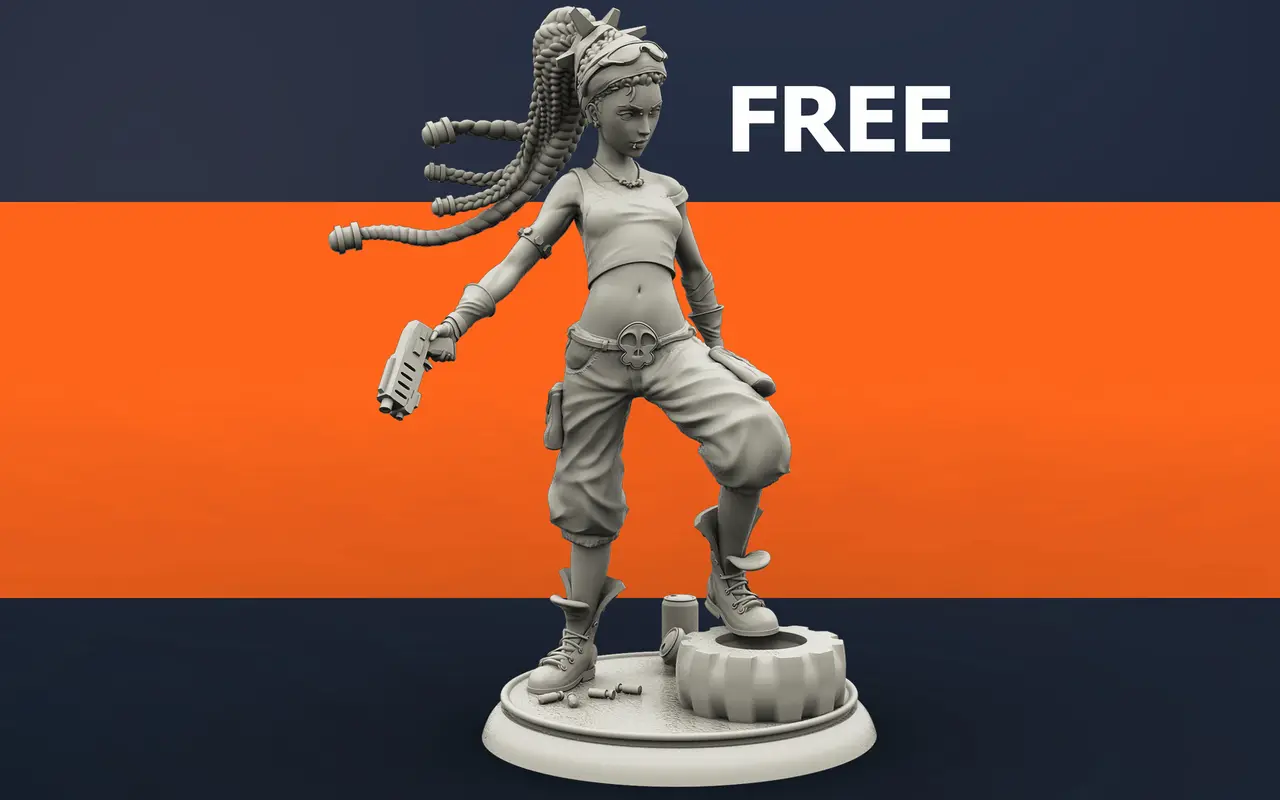 Molly the Punk — modelo 3D