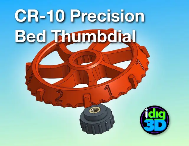 CR-10 Precision Thumbdial — modelo 3D