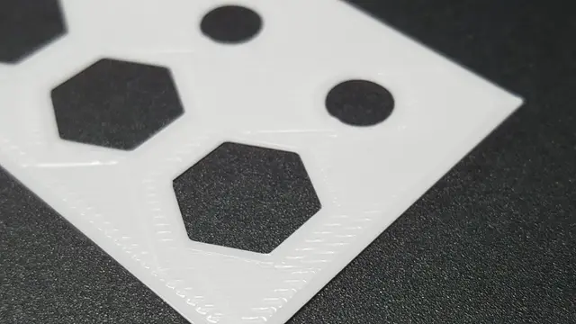 First Layer Test — modelo 3D