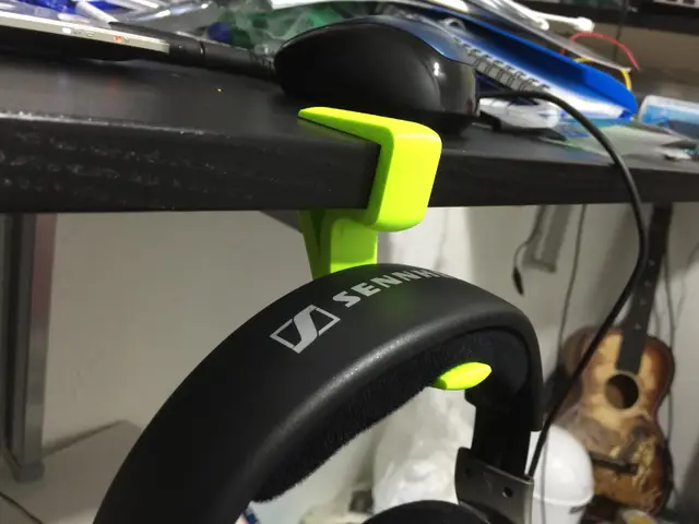 Headphone Hook - 19mm Desktop ( Ikea Bjursta ) — modelo 3D