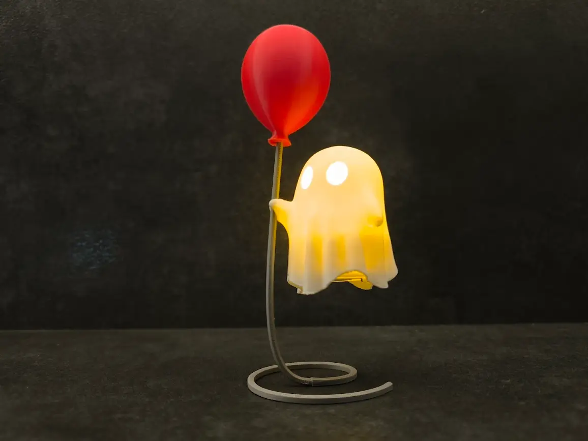 Ghost with Balloon — modelo 3D