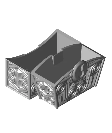 Print In Place Treasure Chest — modelo 3D