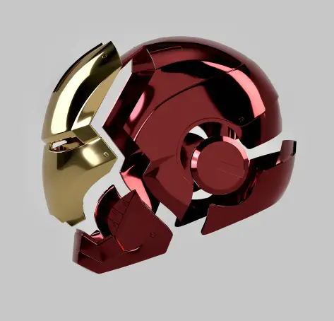 Iron Man Mk3 Helmet — modelo 3D
