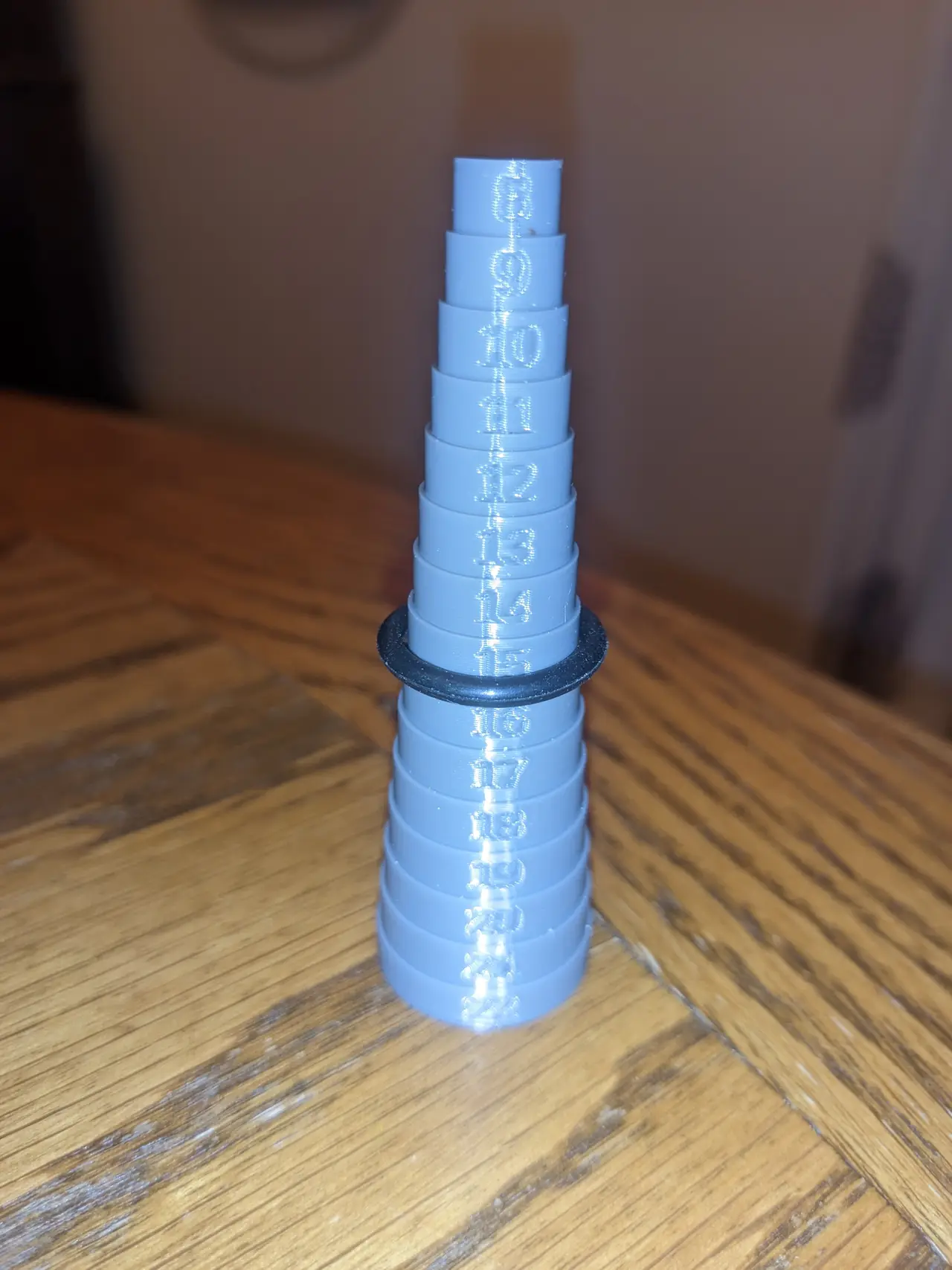 Ring sizer (millimeters) — modelo 3D