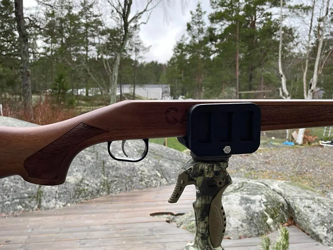 Rifle tripod mount — modelo 3D