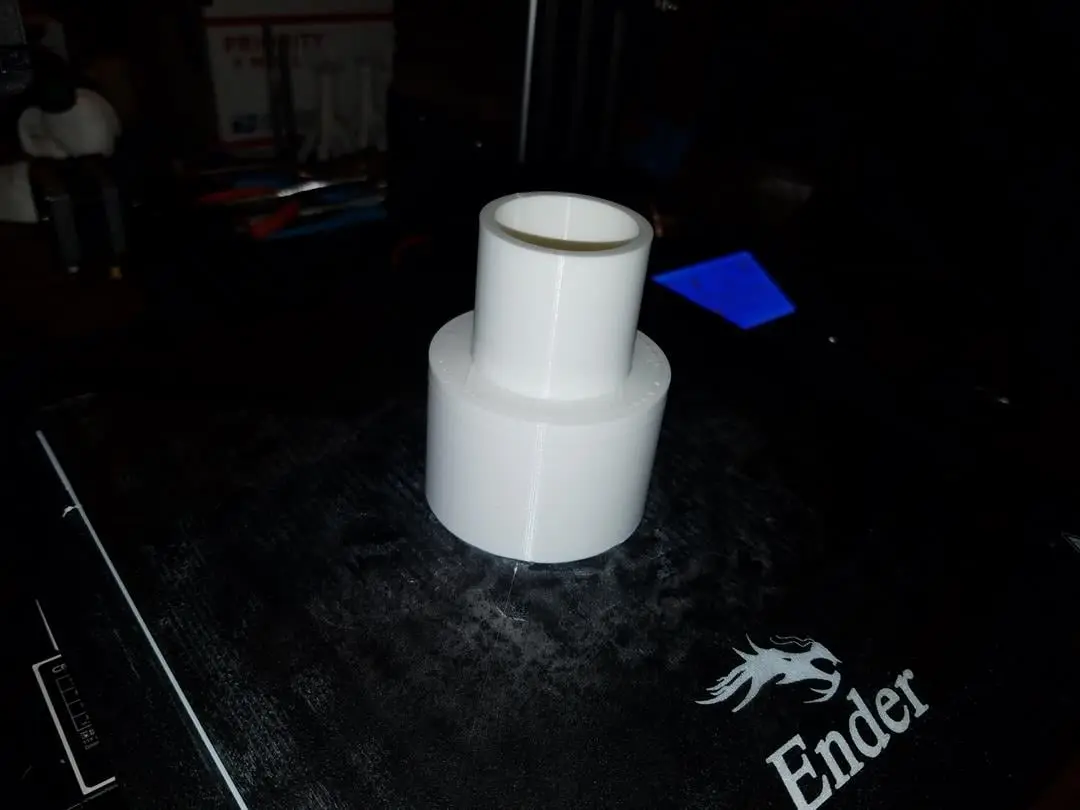 Ryobi Bandsaw Vacuum Port Adapter — modelo 3D