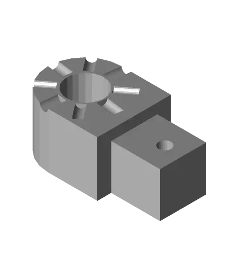 Raspberry Pi and 7" screen case - with mounting arm for 2020 extrusion — modelo 3D