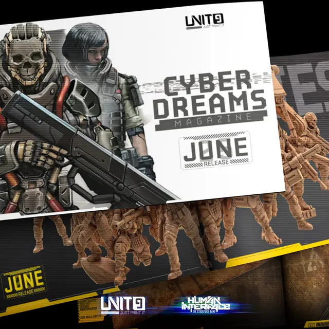 Cyber Dreams Magazine June25 — modelo 3D