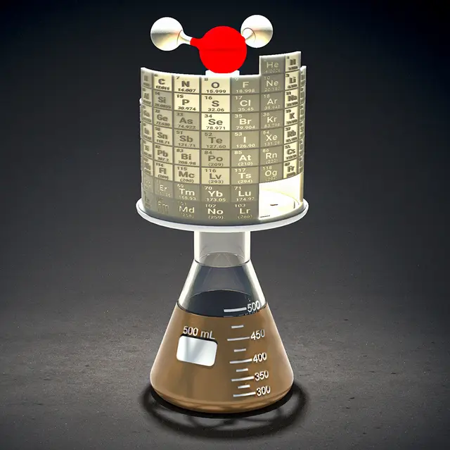 Chemical lamp — modelo 3D
