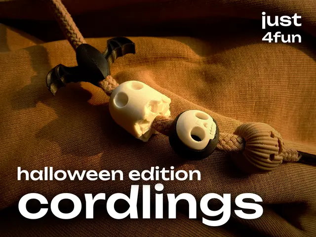 Cordlings — Halloween Drawstring Beads Set — modelo 3D